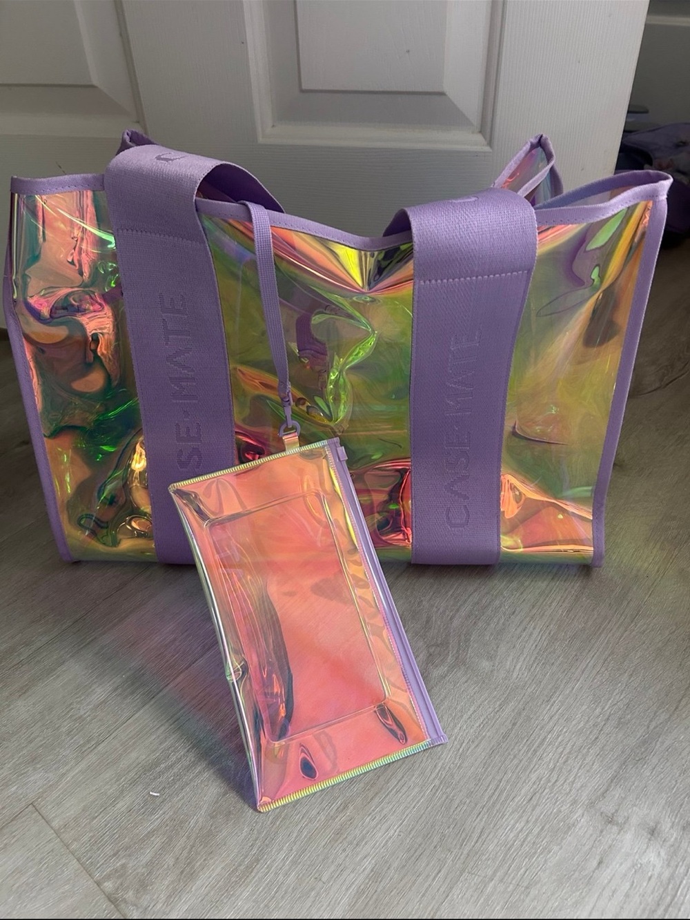 Casemate Beach Tote with small bag